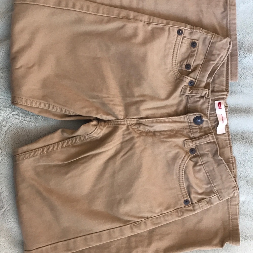 Levi’s Boys Khaki Colored Pants